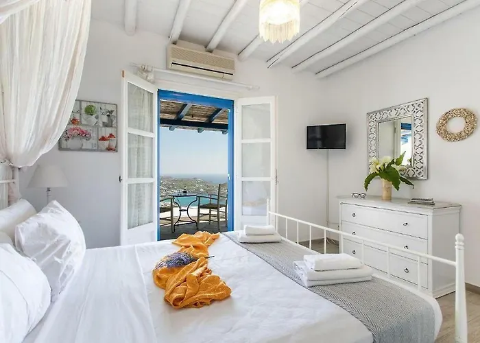 Holiday home Seaview Giovanna - Premium Location&jacuzzi Psarou (Mykonos)